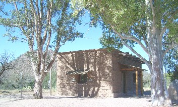 Aging Adobe Structure