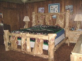 Rustic Cedar Bed